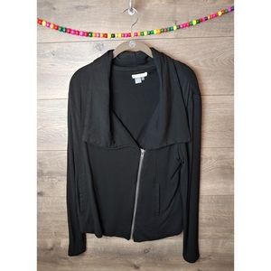 Dalia Asymmetrical sweater jacket